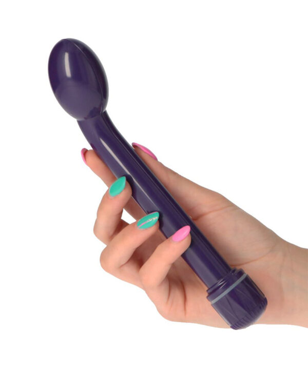 Wrench – Vibrator Punctul G Waterproof, ABS Premium, mov, 20.5 cm, Ø 3.5 cm