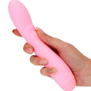 Harmony – Vibrator Punctul G Waterproof, Silicon Premium, roz, 20 cm, Ø 3.5 cm