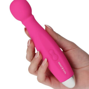 Bowler – Vibrator Wand Masaj Waterproof, Silicon Premium, Roz