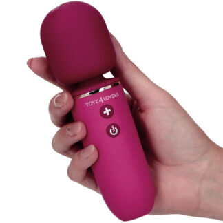 Erotic Feeling – Vibrator Wand Masaj Waterproof, Silicon Premium, Roz