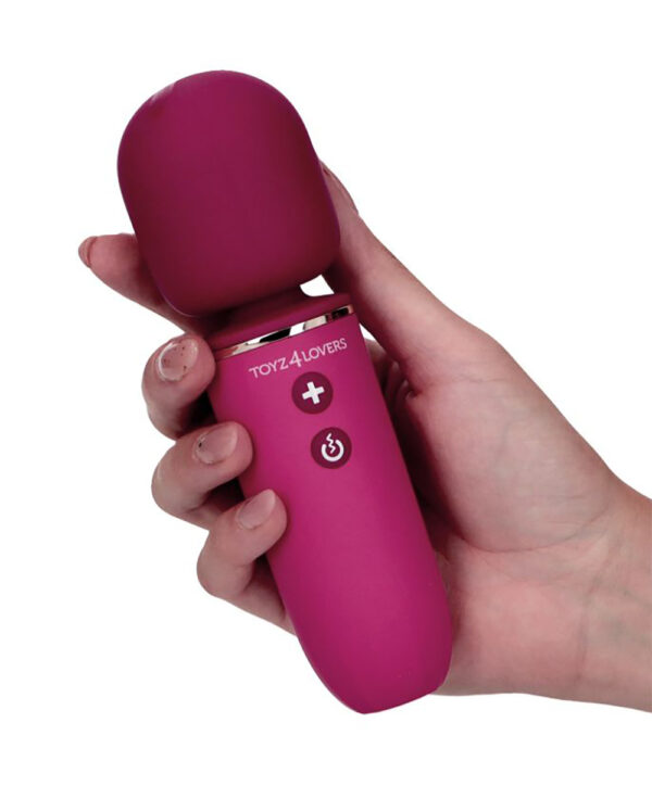 Erotic Feeling – Vibrator Wand Masaj Waterproof, Silicon Premium, Roz