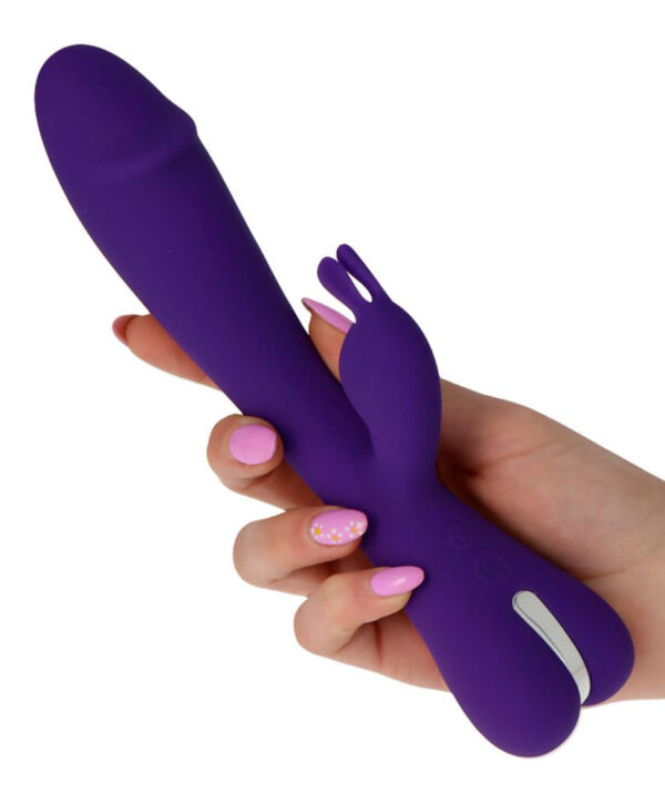 Perfect Feeling – Vibrator Rabbit Waterproof, Silicon Premium, 22 cm, Ø 4 cm
