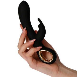 Grip Hot – Vibrator Rabbit Waterproof, Silicon & ABS Premium, 19 cm, Ø 3,3 cm