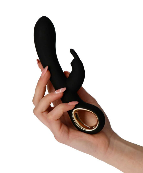 Grip Hot – Vibrator Rabbit Waterproof, Silicon & ABS Premium, 19 cm, Ø 3,3 cm