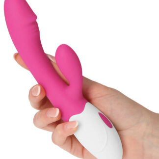 Real G-Spot – Vibrator Rabbit Waterproof, Silicon Premium, 20 cm, Ø 3.2 cm