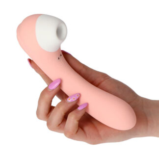 Pink Obsession – Vibrator Stimulator clitoris, suctiune, functie duala