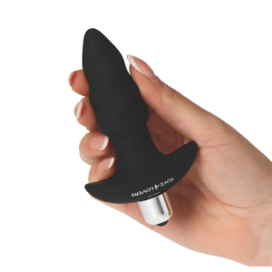 ELYS Butt Plug - Dop anal Vibrator, waterproof, negru