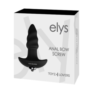 ELYS Butt Plug - Dop anal Vibrator, waterproof, negru