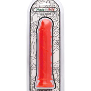 Jelly Claudio - Dildo realistic cu ventuza, rosu, 20 cm