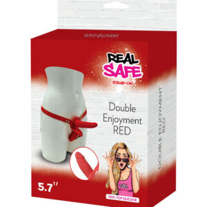Double Enjoyment – Strap On Dublu, rosu