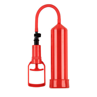 Pump-up - Pompa marire penis cu vacuum, rosie