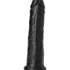 Enea - Dildo realistic cu ventuza, negru, 24 cm