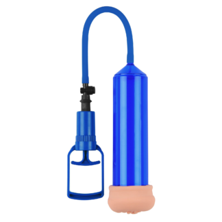 Pump-up - Pompa marire penis cu vacuum, albastra