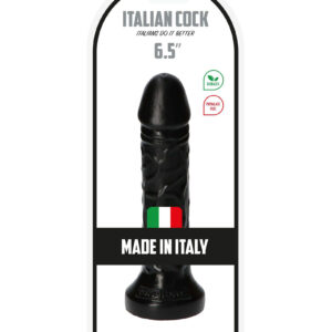 Camillo - Dildo realistic cu ventuza, negru, 20.5 cm