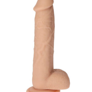 Brush - Dildo realistic din silicon, cu ventuza, 21 cm
