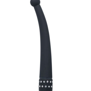 Bulb of Diamond – Vibrator Punctul G Waterproof, ABS Premium, negru, 21.7 cm, Ø 2.8 cm
