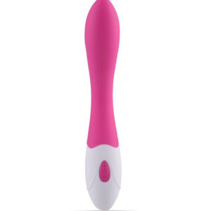 Simple – Vibrator Punctul G Waterproof, ABS Premium, roz, 20 cm, Ø 3 cm