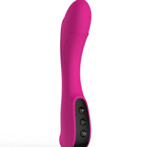 Sweet Love Purple – Vibrator Punctul G Waterproof, Silicon Premium, 18.5 cm, Ø 3.5 cm