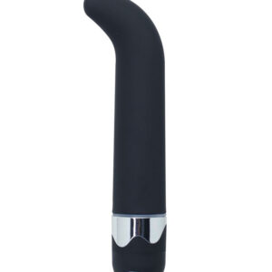 Exquisite – Vibrator Punctul G Waterproof, ABS Premium, negru, 15 cm, Ø 2.7 cm