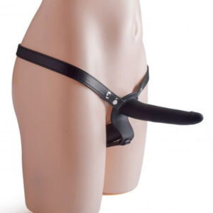 Double Enjoyment – Strap On Dublu, negru