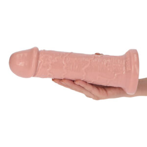 Leone - Dildo XXL cu ventuza, roz, 25 cm