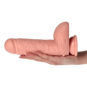 Ulisse - Dildo XXL cu ventuza, 22.5 cm, Ø 5 cm