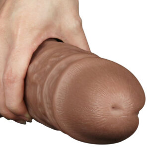 Lovetoy Chubby - Dildo XXL cu Ventuza, 26.6 cm, Ø 6.3 cm