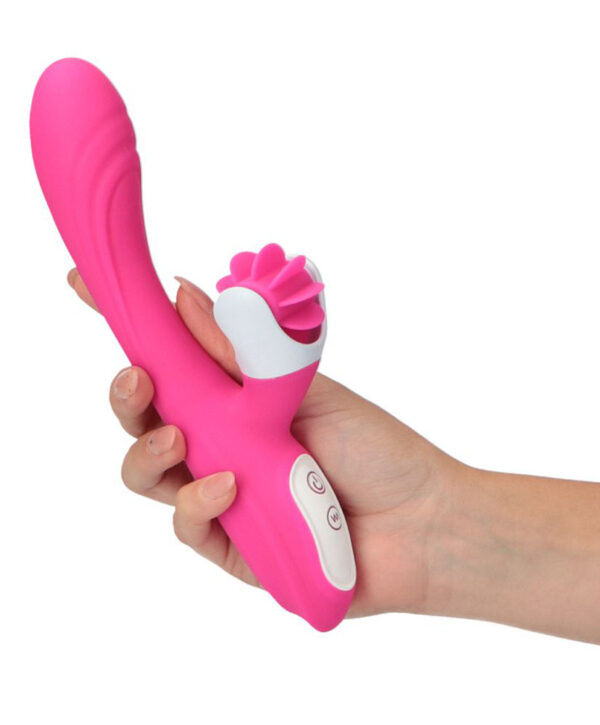 Precious Love – Vibrator Rabbit Waterproof, Silicon & ABS Premium, 21,9 cm, Ø 3,6 cm