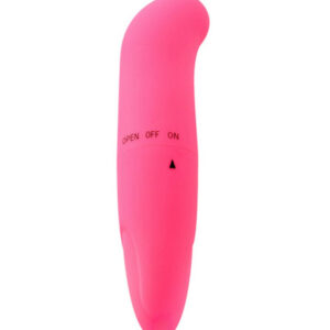 Pink G Spot – Mini Vibrator Clitoris Waterproof, ABS Premium, functie dubla, roz, 11.5 cm, Ø 2.5 cm