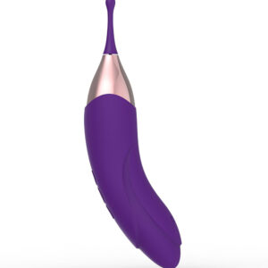 Hummingbird – Vibrator Stimulator Clitoris si Punct G, Silicon, functie dubla, 17.3 cm, Ø 3.2 cm