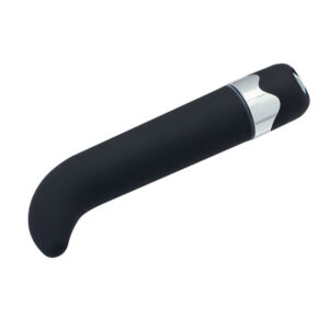 Exquisite – Vibrator Punctul G Waterproof, ABS Premium, negru, 15 cm, Ø 2.7 cm