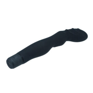 Timeless – Vibrator Punctul G Waterproof, ABS si Silicon Premium, negru, 18.7 cm, Ø 2.8 cm