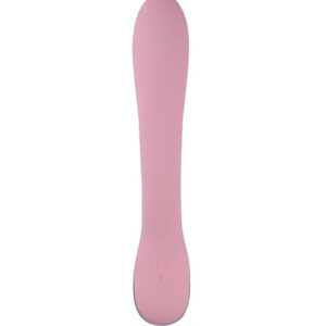 Best Mate – Vibrator Punctul G Waterproof, Silicon Premium, roz, 22 cm, Ø 4.5 cm