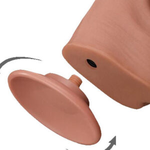 Lovetoy King Sized Sliding Skin - Huge Dildo XXL cu ventuza, 29 cm