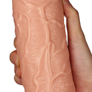 Lovetoy Dustin - Dildo XXL Vibrator cu Ventuza, 28 cm, Ø 6 cm