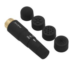 Four Surprises – Mini Vibrator Clitoris Waterproof, ABS Premium, functie multipla, 10 cm, Ø 2.5 cm
