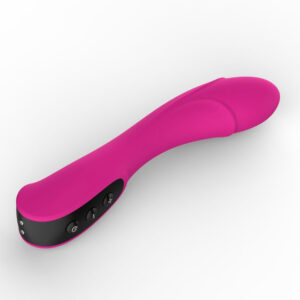 Sweet Love Purple – Vibrator Punctul G Waterproof, Silicon Premium, 18.5 cm, Ø 3.5 cm