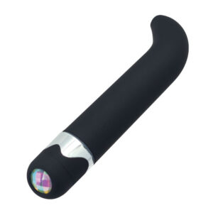 Exquisite – Vibrator Punctul G Waterproof, ABS Premium, negru, 15 cm, Ø 2.7 cm