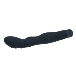 Timeless – Vibrator Punctul G Waterproof, ABS si Silicon Premium, negru, 18.7 cm, Ø 2.8 cm