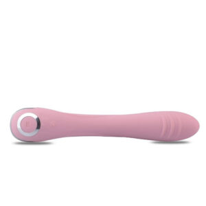 Best Mate – Vibrator Punctul G Waterproof, Silicon Premium, roz, 22 cm, Ø 4.5 cm