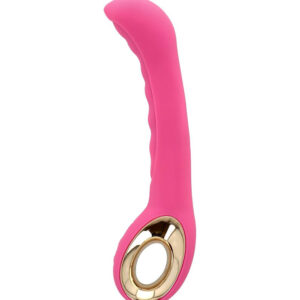Grip – Vibrator Punctul G Waterproof, Silicon Premium, roz, 23.5 cm, Ø 3.6 cm