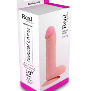 Leone - Dildo XXL cu ventuza, roz, 25 cm