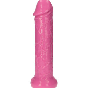 Hercules - Dildo XXL cu ventuza, fucsia, 33 cm, Ø 7 cm