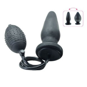 Inflatable Butt Plug - Dop anal gonflabil, cu pompa manuala, Ø 5 cm