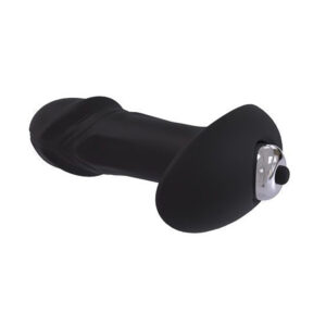 Bow Real Butt Plug - Dop anal din silicon medical, vibrator, forma de T