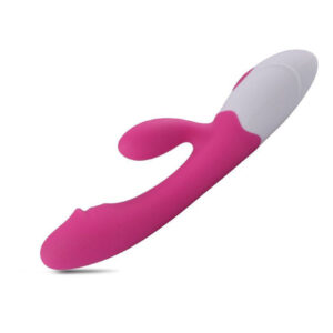 Real G-Spot – Vibrator Rabbit Waterproof, Silicon Premium, 20 cm, Ø 3.2 cm