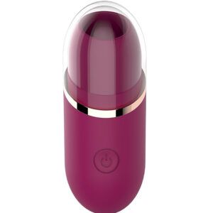 Suck It – Mini Vibrator Clitoris Waterproof, ABS Premium si silicon, 8.3 cm, Ø 2 cm