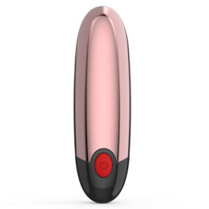 Future – Mini Vibrator Stimulator Clitoris, ABS Premium si silicon, forma de ruj, 10 cm, Ø 2 cm