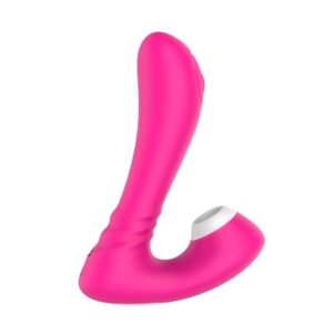 Sublime – Vibrator dublu cu telecomanda, stimulator punct G, suctiune