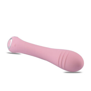 Best Mate – Vibrator Punctul G Waterproof, Silicon Premium, roz, 22 cm, Ø 4.5 cm